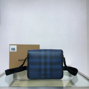 Tote Bag Chestnut check leather