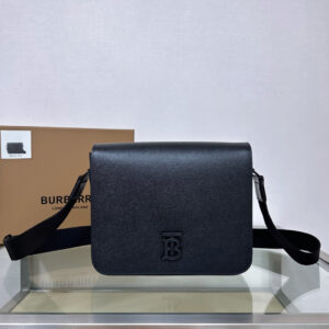 Tote Bag Barrel check leather