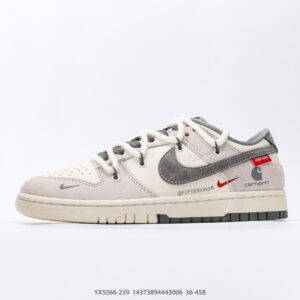 Nike Dunk Low basketball shoe with ZoomAir impact cushioning