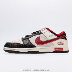 Nike Dunk Low basketball shoe with ZoomAir impact cushioning