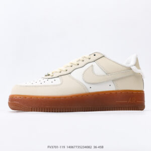 Nike Air Force 1 shoes with soft cushioning and elastic midsole design