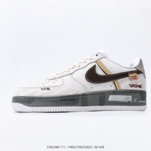 Nike Air Force 1 shoes with soft cushioning and elastic midsole design