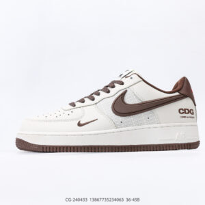 Nike Air Force 1 shoes with soft cushioning and elastic midsole design