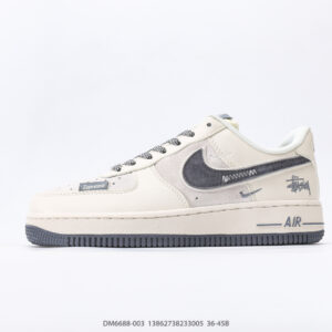Nike Air Force 1 shoes with soft cushioning and elastic midsole design
