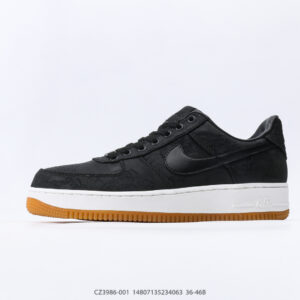 Nike Air Force 1 shoes with soft cushioning and elastic midsole design