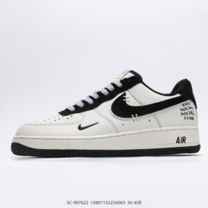 Nike Air Force 1 shoes with soft cushioning and elastic midsole design