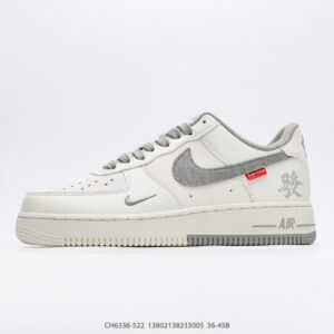 Nike Air Force 1 shoes with soft cushioning and elastic midsole design