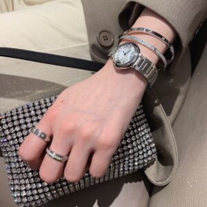 Platinum Bertrand Ring
