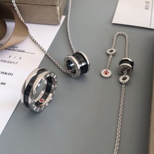 Bvlgari charity ceramic red people set