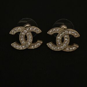 Chanel Large Gold Double C Earring