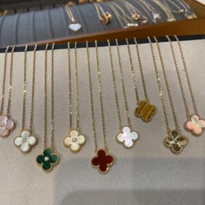 VCA four-leaf necklace with high quality ZP craftsmanship