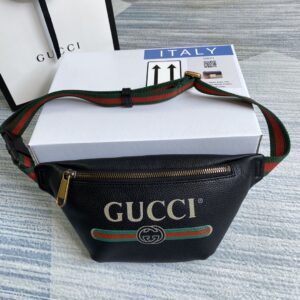 Gucci graffiti mini waist bag