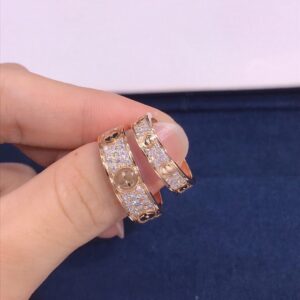 Cartier Full Star Couple's Ring Narrow Wide Version