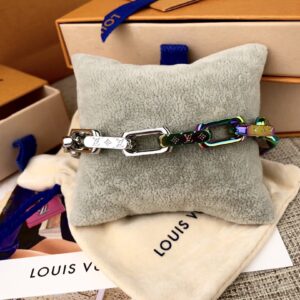 Monogram chain bracelet