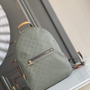Small Monogram Titanium Backpack