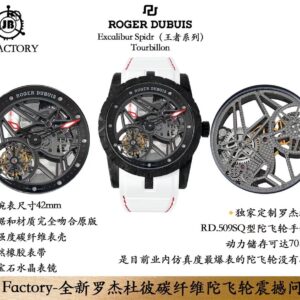 JBF carbon fiber Roger Dubuis tourbillon