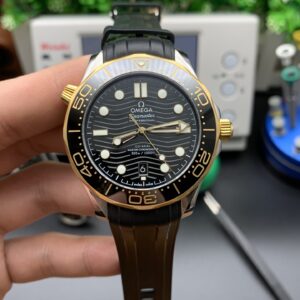 Omega Seamaster 300 Gold Black