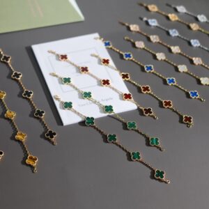 Five flower bracelet collection chart
