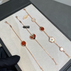 Lucky Spring ladybug bracelet