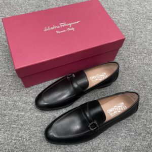Ferragamo Goodyear welted handcrafted shoes