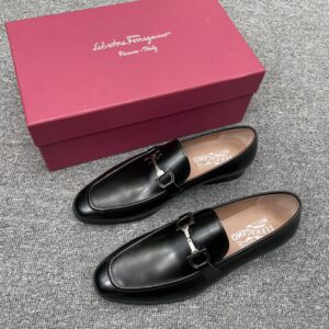 Ferragamo Goodyear welted handcrafted shoes