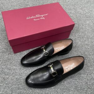 Ferragamo Goodyear welted handcrafted shoes