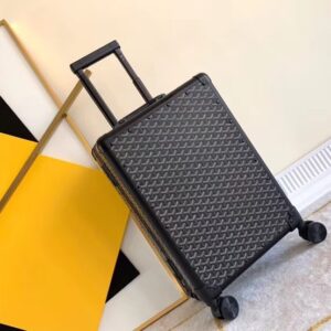 20 inch Goyard vintage style luggage suitcase
