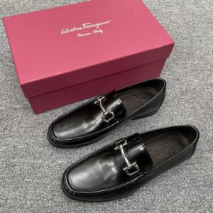 Ferragamo Goodyear welted handcrafted shoes