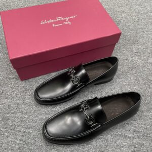 Ferragamo Goodyear welted handcrafted shoes