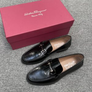 Ferragamo Goodyear welted handcrafted shoes