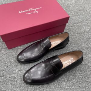 Ferragamo Goodyear welted handcrafted shoes