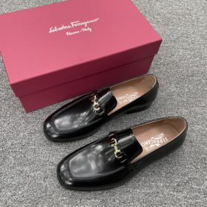 Ferragamo Goodyear welted handcrafted shoes