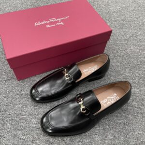 Ferragamo Goodyear welted handcrafted shoes