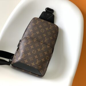 Damier Graphite canvas shoulder bag
