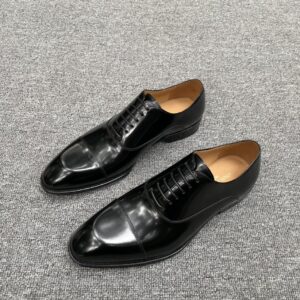 Louis Vuitton leather dress Oxford shoes with decorative details