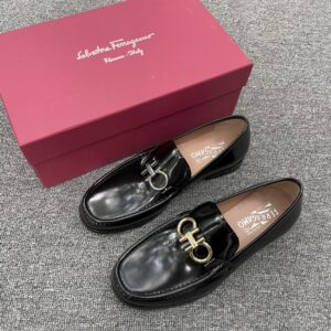 Ferragamo Goodyear welted handcrafted shoes