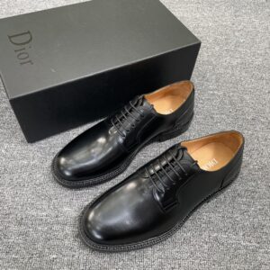 Dior leather Oxford shoes