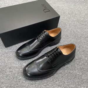 Dior leather Oxford shoes
