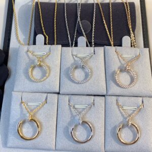 Cartier nail head necklace