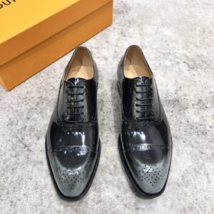 Men's Classic Oxford Brogue Dress Shoes