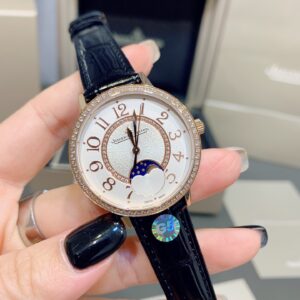 Exclusive real shot genuine button genuine moon phase Jaeger-LeCoultre dating