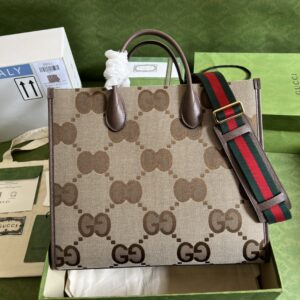 Gucci small tote bag with bamboo detail