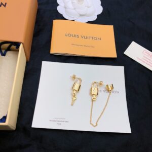 Louis Vuitton tassel stud earring