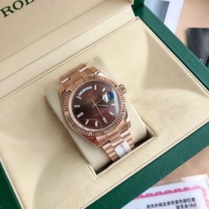 Rolex Datejust II rose gold watch