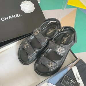 Chanel 22 spring magic tape beach sandal