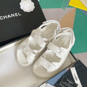 Chanel 22 spring magic tape beach sandal