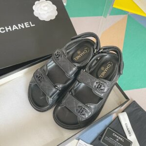 Chanel 22 spring magic tape beach sandal