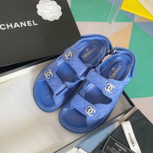 Chanel 22 spring magic tape beach sandal