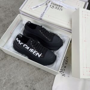 Alexander McQueen graffiti sneakers