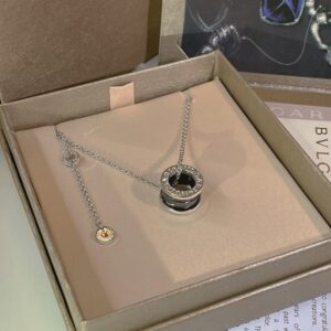 Bvlgari classic small red person necklace